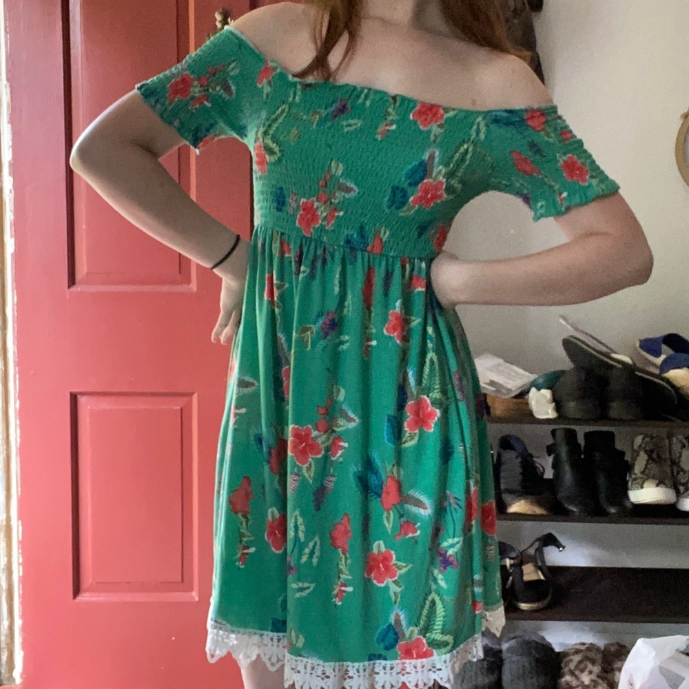 Off the shoulder sundress Sz L